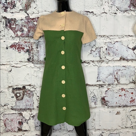 Vintage Dresses & Skirts - Vintage 1960s button down dress